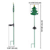 Yescom Solar Garden Stake Lights Chrismas Tree 2ct/Pack