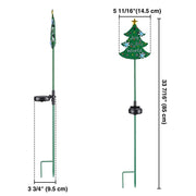 Yescom Solar Garden Stake Lights Chrismas Tree 2ct/Pack Image