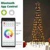 Yescom Light Show Christmas Tree Multicolor Bluetooth APP Control