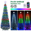 Yescom Pre-lit Artificial Christmas Tree Remote & APP Control