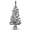 Yescom 3 feet White Flocked Christmas Tree Decor