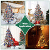 Yescom 5 feet White Flocked Christmas Tree Decor