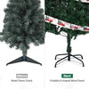 Yescom 7.5 feet Synthetic Christmas Tree Foldable X-shaped Metal Stand