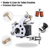 Yescom 2 Tattoo Machine Kit w/ LCD Power Supply 40 Color Inks