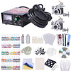 Yescom 2 Tattoo Machine Kit w/ LCD Power Supply 40 Color Inks