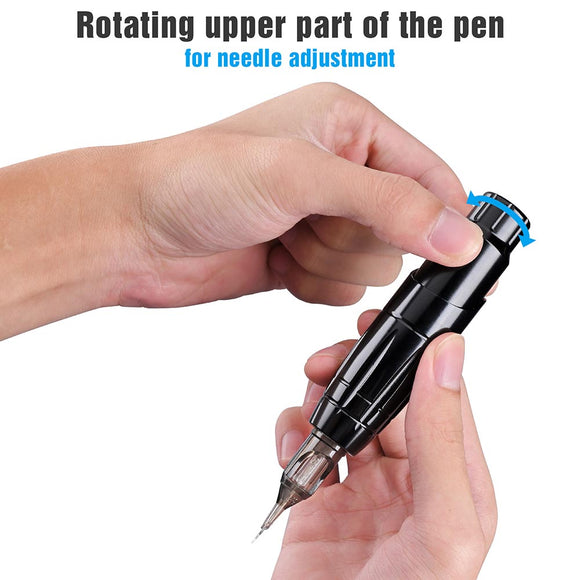 Yescom Tattoo Pen Machine with RAC Cord Aluminum Liner & Shader Image