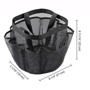 Yescom 8 Pocket Portable Shower Mesh Caddy Tote Bag Handle Image