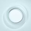 Aquaterior 16" Round Bathroom Glass Vessel Sink Bowl Lavatory Basin