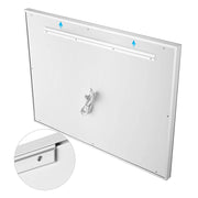 Yescom LED Bathroom Mirror Frameless Anti-Fog Touch Switch 32x24 Image