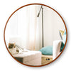 Yescom Round Framed Bathroom Mirror Wall-mounted