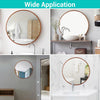 Yescom Round Framed Bathroom Mirror Wall-mounted