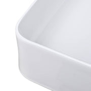 Yescom Rectangular Sink Porcelain w/ Drain 23x13" Image