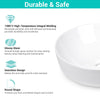 Aquaterior Bathroom Sink Vessel Bowl Pop Up Drain 16"