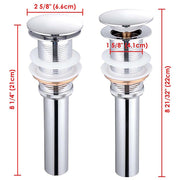 Yescom 1 5/8" Bathroom Kitchen Pop Up Drain Image