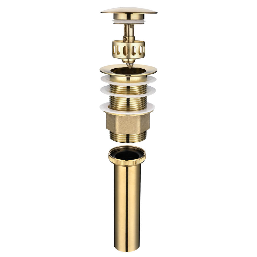 Yescom Pop Up Drain Stopper 1 5/8" Golden Image