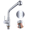 Aquaterior Pull-out Kitchen Sink Faucet 1 Handle Stainless Steel