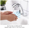 Aquaterior 5" Motion Sensor Touchless Bathroom Faucet