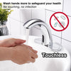 Aquaterior 5" Motion Sensor Touchless Bathroom Faucet