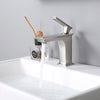 Aquaterior Bathroom Sink Faucet 1-Handle Cold & Hot, 6.7"H