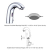 Aquaterior Touchless Lavatory Sink Faucet Hot & Cold 7"