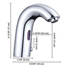 Aquaterior Touchless Lavatory Sink Faucet Hot & Cold 7"