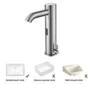 Yescom Touchless Lavatory Sink Faucet Hot & Cold 10" Image