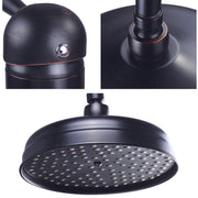 Yescom Rain Shower Head Bath Shower Faucet Oil Rubbed Bronze Image