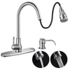 Aquaterior Pull-down Kitchen Bar Faucet Single-handle Finish Color Opt