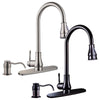 Aquaterior Pull-down Kitchen Bar Faucet Single-handle Finish Color Opt