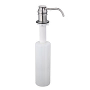 Yescom Soap Dispenser Built In Liquid Lotion Pump 13.5oz, Brushed Nickel, 80A Image