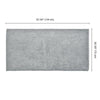 Yescom 28"x53" Bath Towel Grey 380Gsm Ring Spun Cotton Hotel