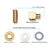 Aquaterior Wall Mount Faucet Kit G1/2" BSP Male Thread