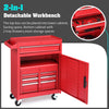 Yescom Rolling Tool Chest Combo 20 in. 4-Drawer Lockable