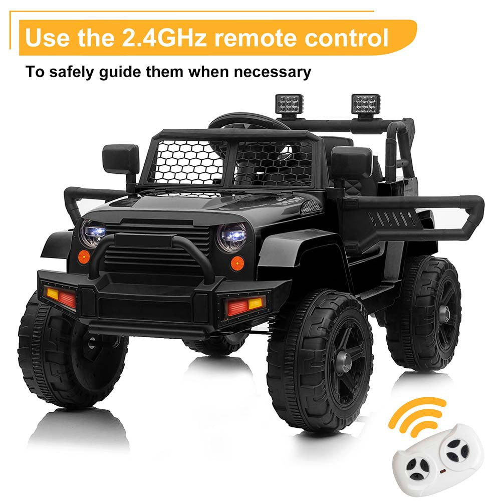 Yescom 12V Ride On Car Jeep Dual Drive Parent Control Image