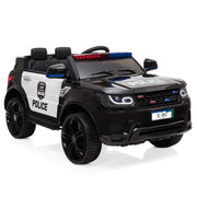 Yescom 12V Ride On Police Car Remote Control Headlights & MP3 Image