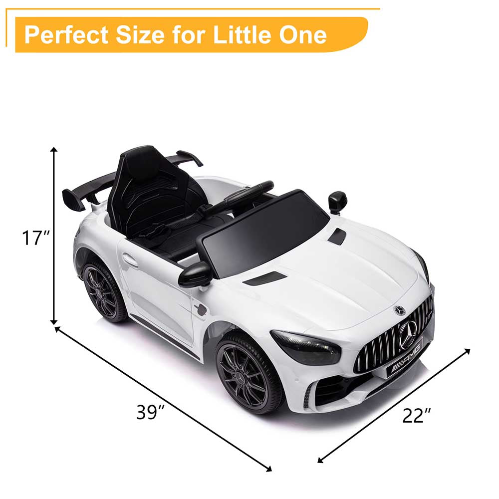 Yescom 12V ASTM Ride on Car Mercedes Benz AMG Parent Control Image