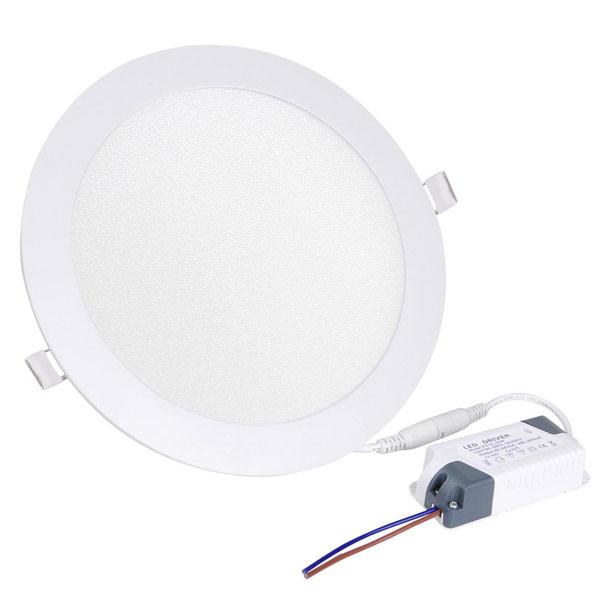 Yescom 15W LED Recessed Ceiling Light w/ Driver Warm White Image