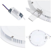 Yescom 15W LED Recessed Ceiling Light w/ Driver Warm White Image