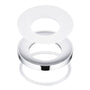 Yescom Mounting Ring for Bathroom Vessel Sink, Nickel Image