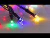 Yescom 100LEDs Solar Patio Christmas Holiday String Light