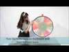 WinSpin 24" Tabletop Prize Wheel Colorful Dry Erase