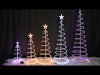 Yescom 2' Pre-Lit Spiral Christmas Tree Battery Operated