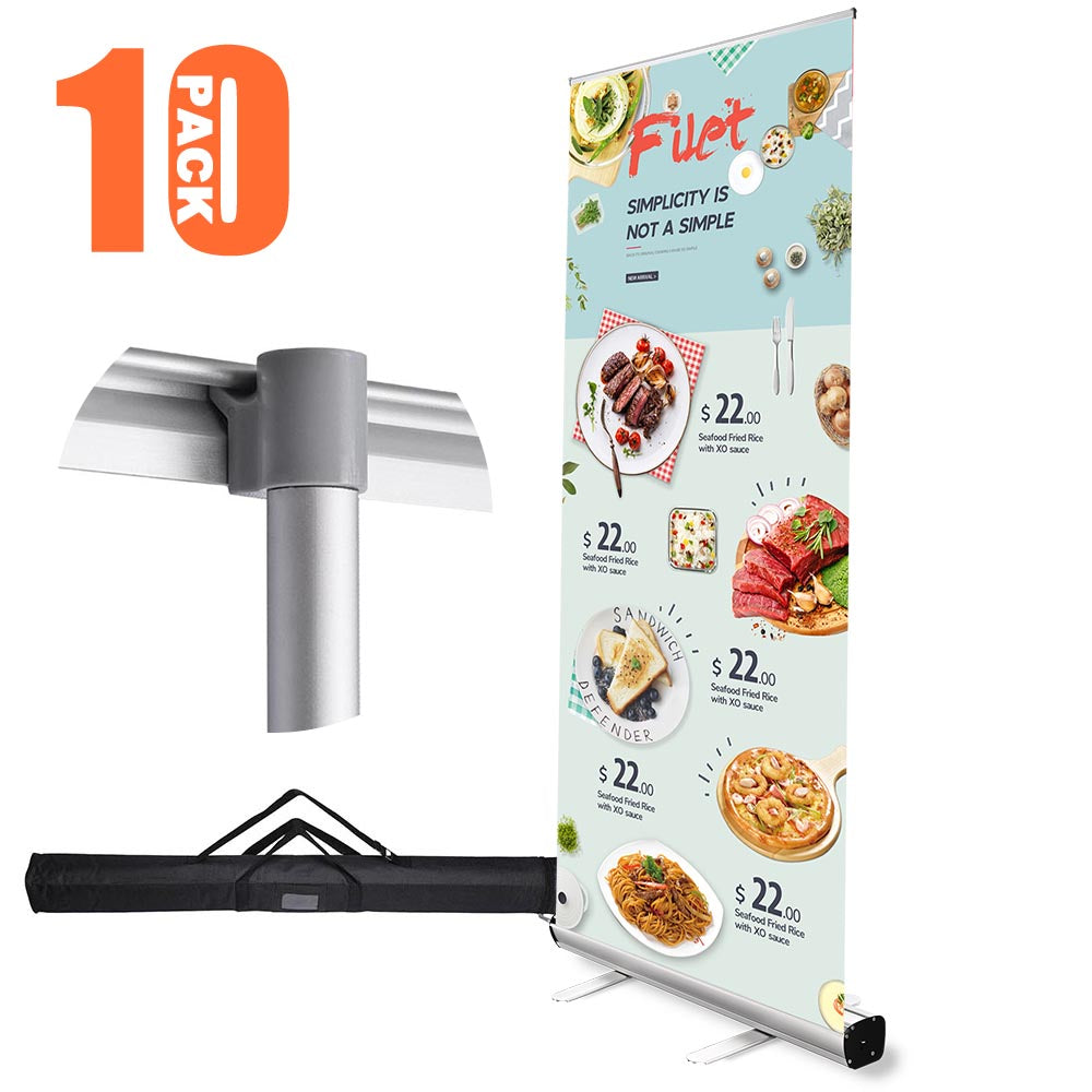 Yescom Retractable Banner Stand 33" x 79" Base 10ct/pack Image