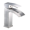 Aquaterior Single Handle Bathroom Faucet Square Cold Hot