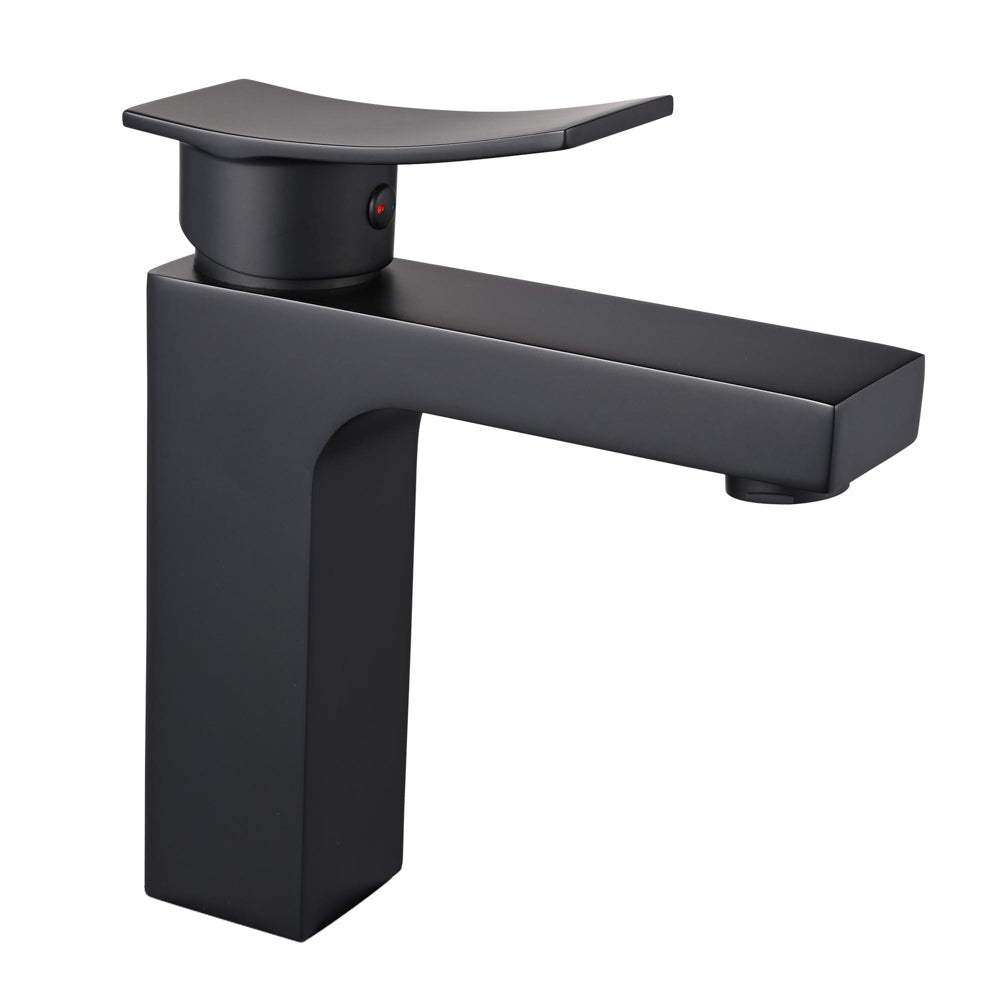 Yescom Bathroom Sink Faucet 1-Handle Cold Hot 7.5"H Image