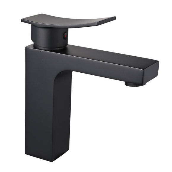 Yescom Bathroom Sink Faucet 1-Handle Cold Hot 7.5