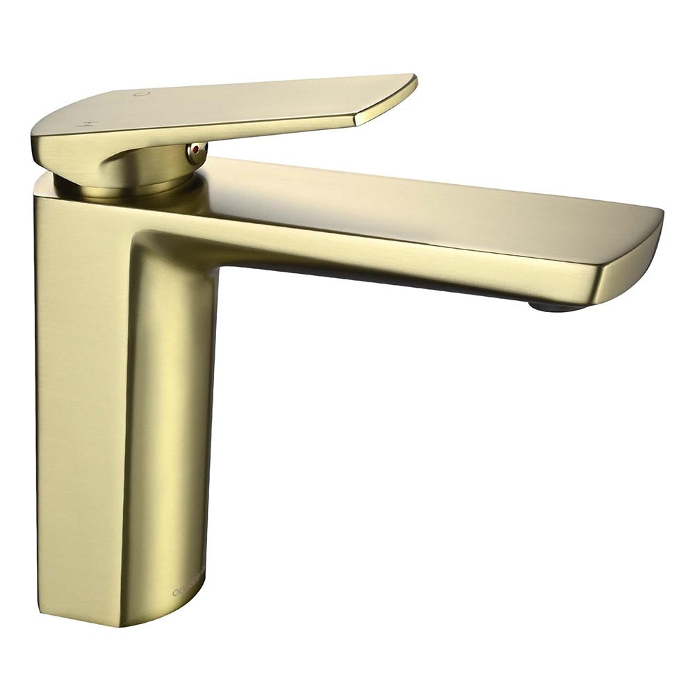 Yescom Bathroom Sink Faucet Single Hole, Gold Image