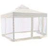 Yescom 10' x 10' Ivory Canopy Replacement Top with Net