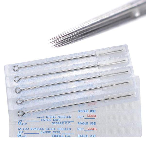 Yescom 100pcs Sterilized Tattoo Needles Mixed Sizes I Image