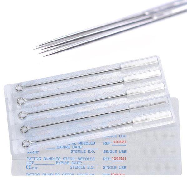 Yescom 100pcs Sterilized Tattoo Needles Mixed Sizes I Image